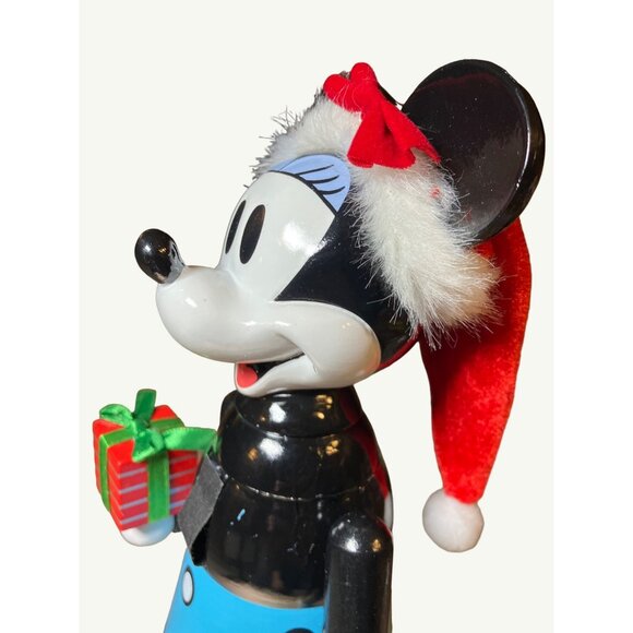 Minnie Mouse Wood Nutcracker Christmas Decor - Picture 9 of 11
